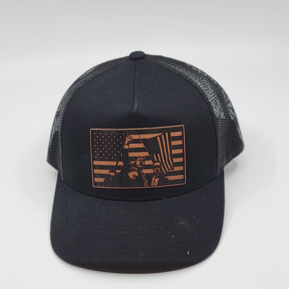 Hat IF YOU COME AT THE KING YOU BEST NOT MISS TRUMP 2024 Snapback Mesh back